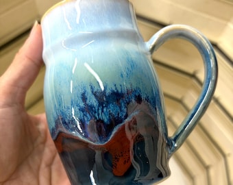 Moonlight  - Stoneware Tall Mug - MADE TO ORDER