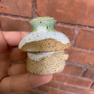 Handmade Ceramic Urn for Ashes Beach ll Cremation Urn MADE TO ORDER image 4