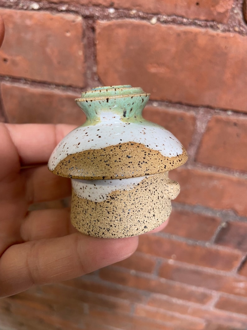 Handmade Ceramic Urn for Ashes Beach ll Cremation Urn MADE TO ORDER image 4