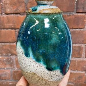 Handmade Ceramic Urn for Ashes Beach Cremation Urn MADE TO ORDER image 3