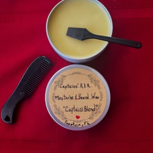 Beeswax Mustache & Beard Wax