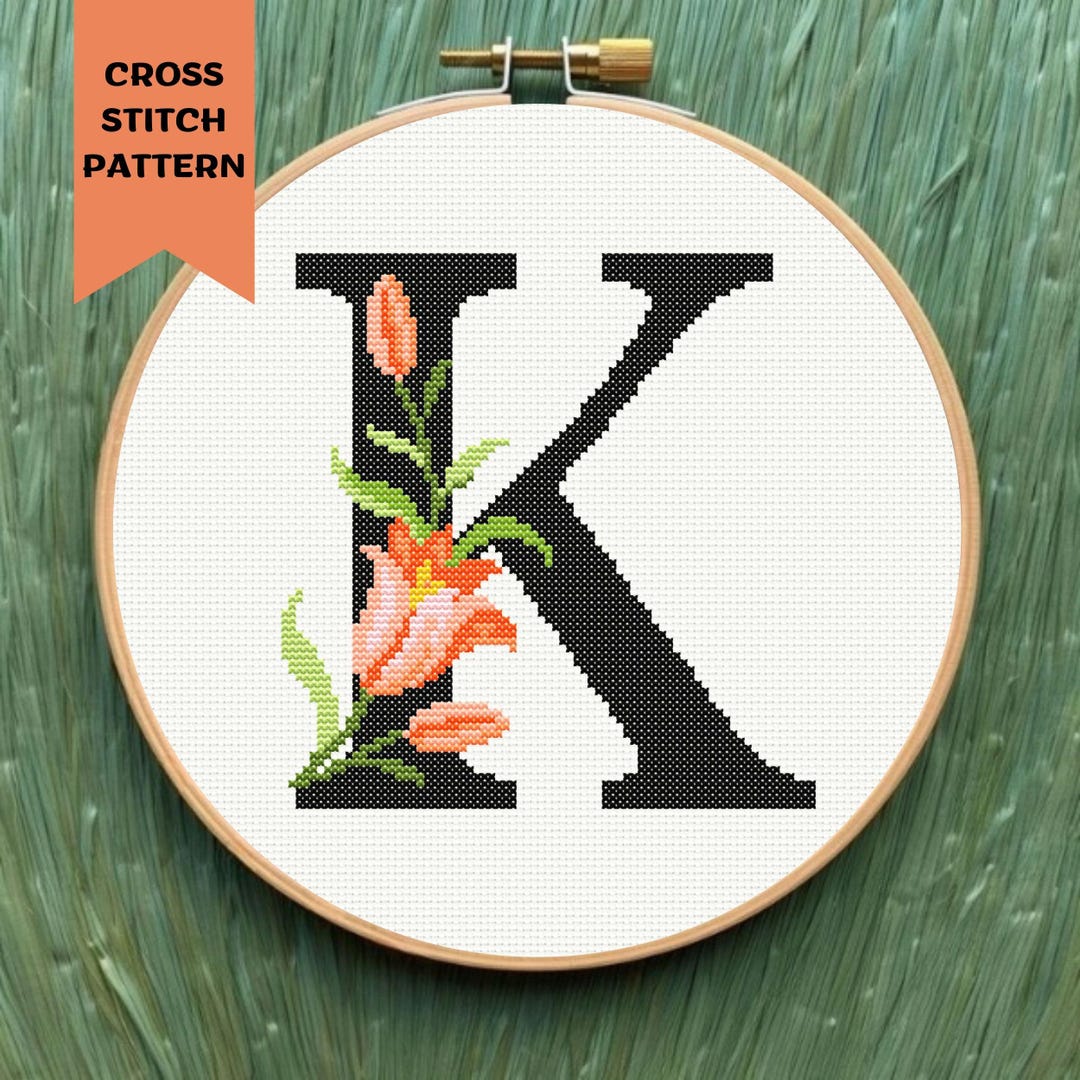 floral-letter-k-cross-stitch-alphabet-pattern-monogram-with-flower