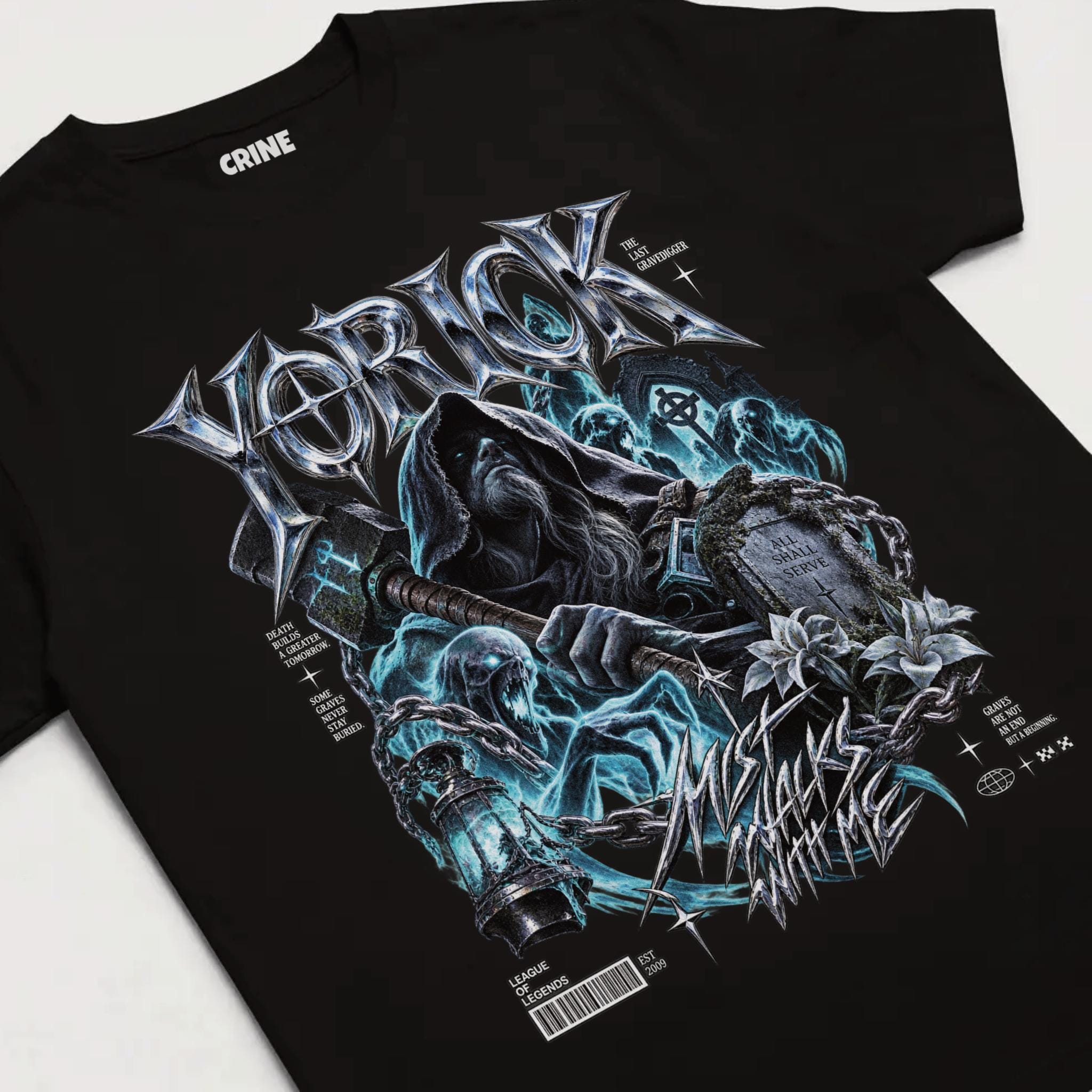 Y2k Chrome Tee - Etsy