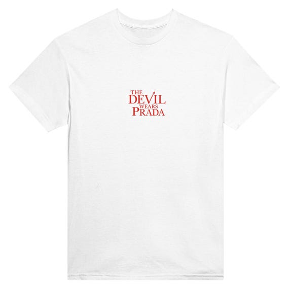 プラダを着た悪魔 ユニセックス クルーネック Tシャツ - Etsy 日本