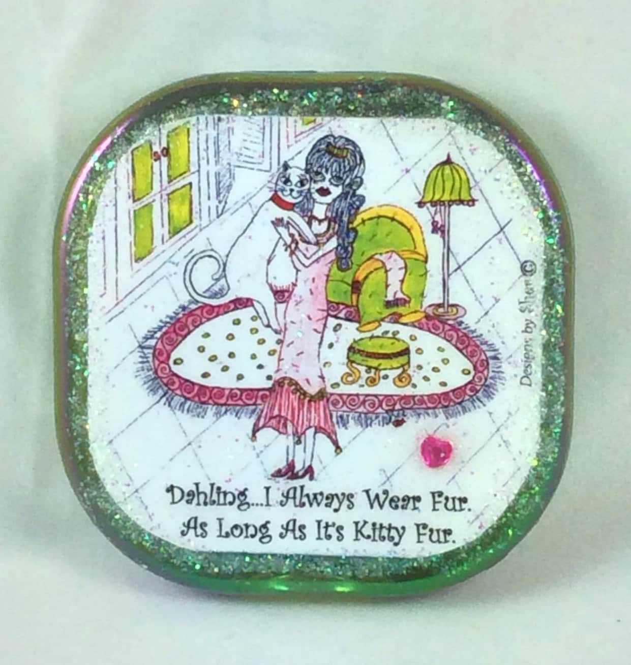 Funny Motivational Compact Mirrors Compact Makeup Mirror: Funny and Inspirational Gifts for  main image 2