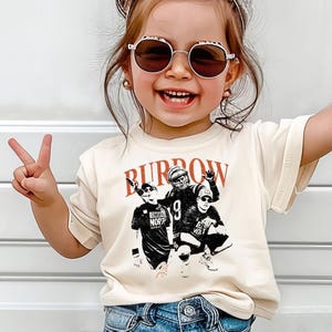 Joe Burrow Funny Football Vintage Comfort Colors Shirt bild 6