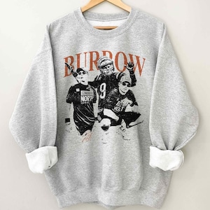 Joe Burrow Funny Football Vintage Comfort Colors Shirt bild 2