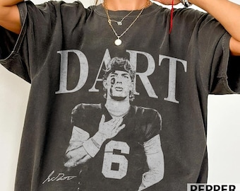 Chemise Jaxson Dart vintage, chemise Jaxson Dart Game Day, maillot de football