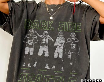 Dark Side 12 Seattle Football Comfort Colors Shirt