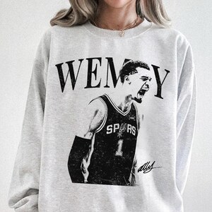Victor Wembanyama Basketball Shirt, San Antonio Basketball Tee, Wemby Basketball Gift Unisex image 5