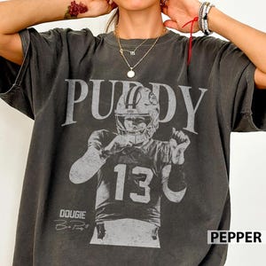Brock Purdy Dougie Football Comfort Colors Shirt, San Francisco Football Shirt