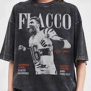 Joe Flacco Cincinnati Football Vintage Shirt, Football Game Day Shirt immagine 5