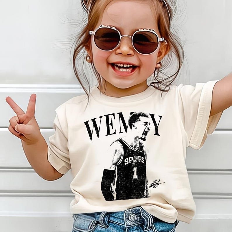 Victor Wembanyama Basketball Shirt, San Antonio Basketball Tee, Wemby Basketball Gift Unisex image 6