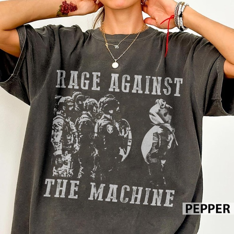 Camisa Portland Frog, camisa Frog Resist Comfort Color de Rage Against The Machine imagen 1