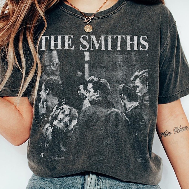 The Smiths Vintage Comfort Colors Shirt image 5