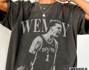 Victor Wembanyama Basketball Shirt, San Antonio Basketball Tee, Wemby Basketball Gift Unisex