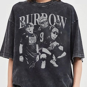 Joe Burrow Funny Football Vintage Comfort Colors Shirt bild 3