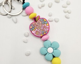 Teach Love Inspire Keychain - Teacher Gift Bag Charm
