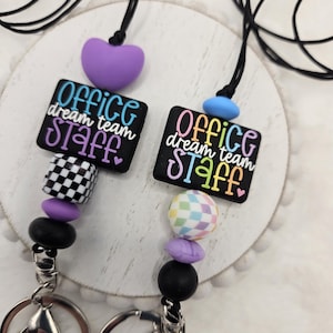 Custom-made Office Staff Lanyard - Badge Holder Necklace