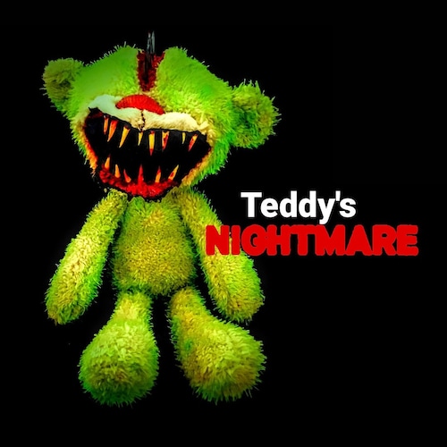 Horror Bear (evil Ted) Scare Bear, Teddy Bear, Horror Plush, Plush