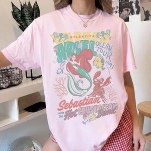 Comfort Colors The Little Mermaid Shirt, Disney Princess Shirt, Women's Little Mermaid Ariel Shirt, Ariel Mermaid Shirt, Disney Ariel Shirt Blossom