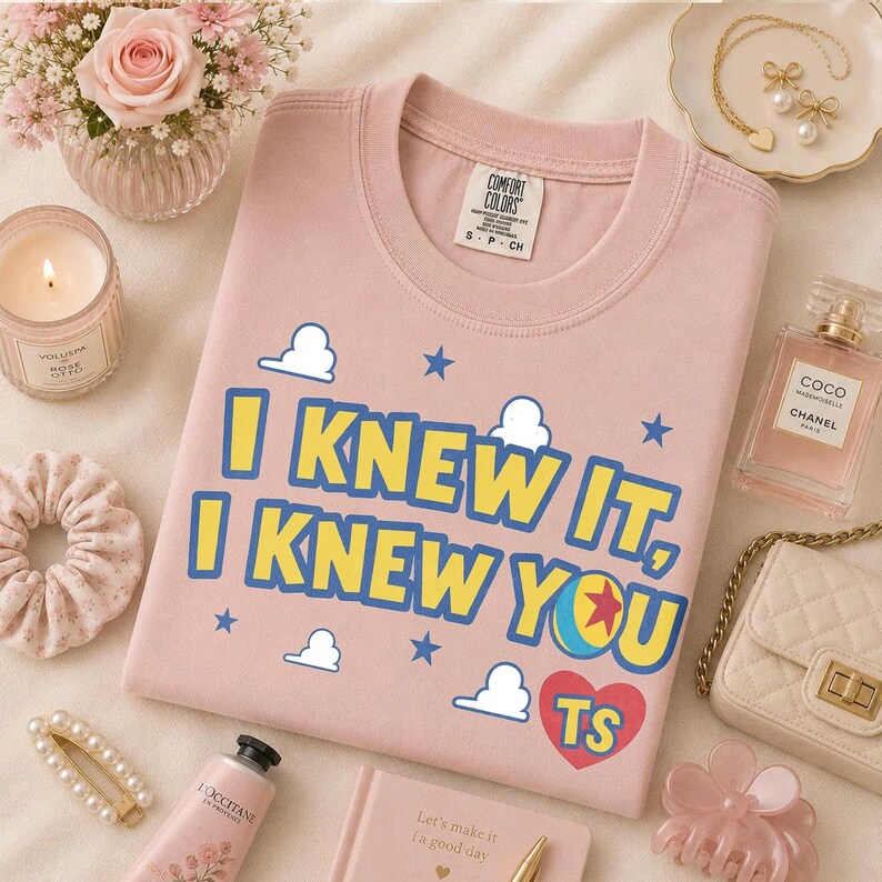Vintage I Knew It I Knew You Shirt, TS and Toy Story 5 Friendship Shirt, Woody Buzz Lightyear Tee, Disneyland Toy Story Family Matching Tee Blossom