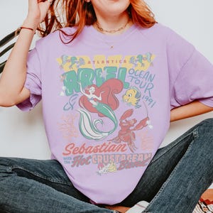 Comfort Colors The Little Mermaid Shirt, Disney Princess Shirt, Women's Little Mermaid Ariel Shirt, Ariel Mermaid Shirt, Disney Ariel Shirt Orchjd