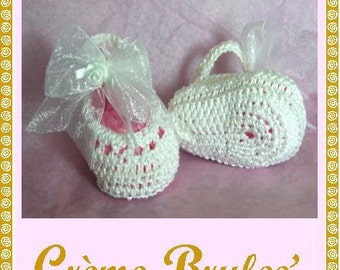 Botín de bailarina para bebé - Recién nacido o prematuro