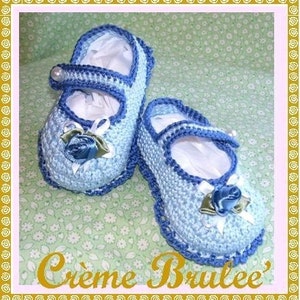 Creme Brulee Delicious and Elegant Mary Jane for Baby 0-11 Mos Size 1 or 2 image 5