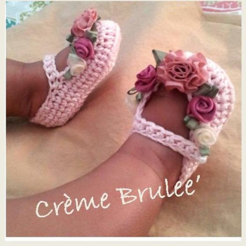 Shabby Chic Luxury Baby Hat and Booties Set offers Rich, delicious comfort for Baby FREE Shipping image 2