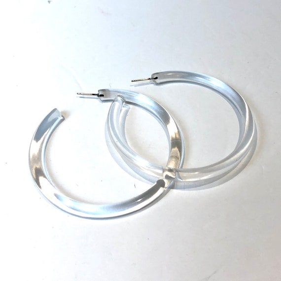 Orecchini A Cerchio Aperto Borchie - Orecchino Cerchio Da 3 - Foto 4