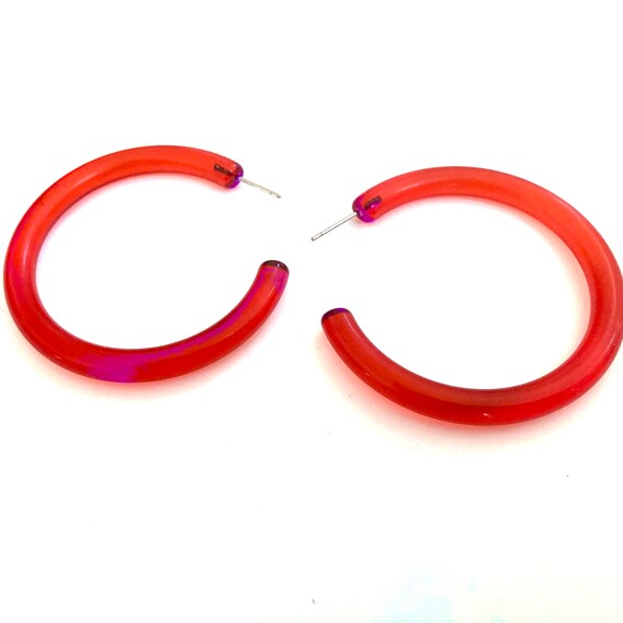 Jelly hoop hotsell earrings