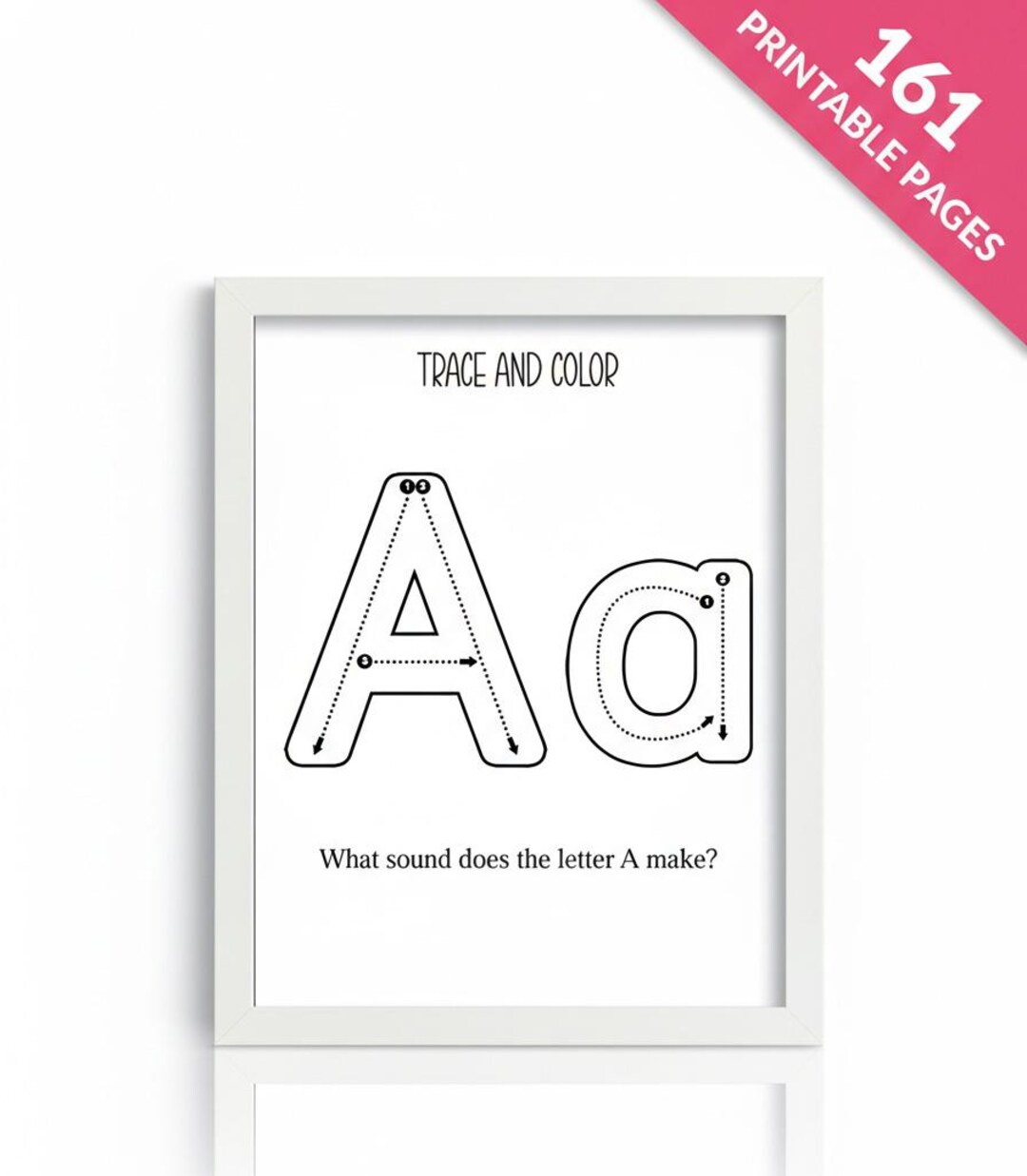 161-page Alphabet Mastery Printable Workbook | Letter Tracing & Phonics ...