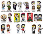 5 Vinyl Stickers of Your Choice by Jose Pulido