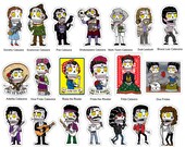 5 Vinyl Stickers of Your Choice by Jose Pulido