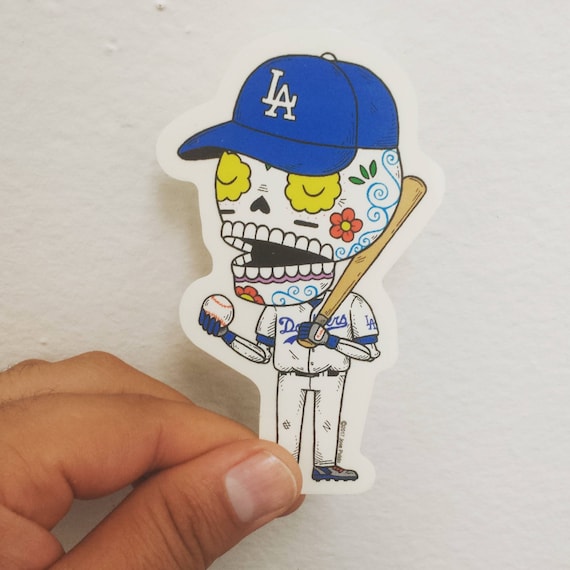 Dodgers Stickers Sugar Skull -  New Zealand
