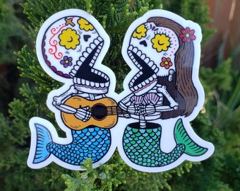 Sirena Serenata Die-cut 3" Vinyl Sticker