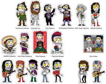 10 Vinyl Stickers of Your Choice by Jose Pulido