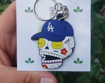 LA Calavera Keychain