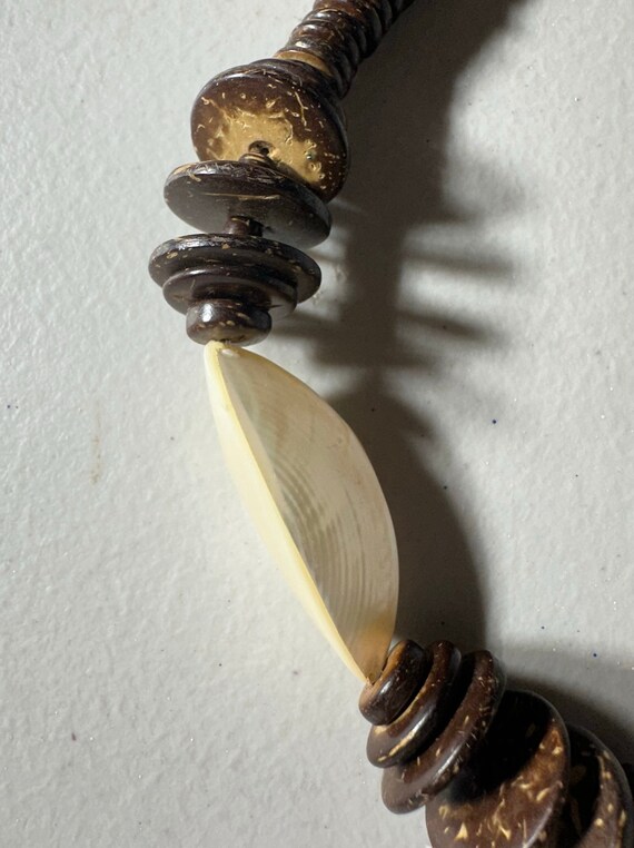 Iridescent Angular Beaded Statement Necklace with… - image 4