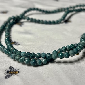 Vintage Beaded Turquoise Necklace – Southwestern Boho Style Jewelry