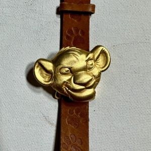 Vintage Disney The Lion King Simba Timex Watch