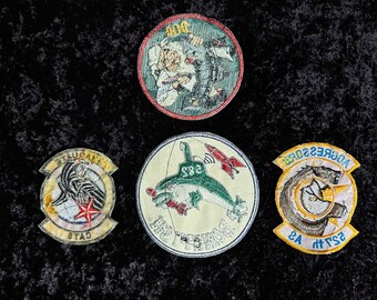 Set of Four Vintage US Military Patches - Etsy