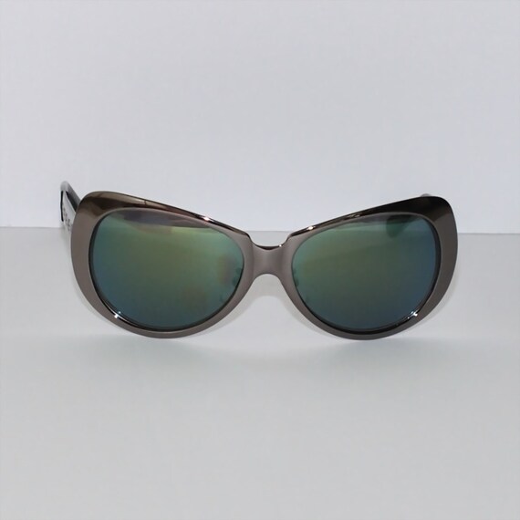 Authentic Versace Glasses Vintage Greek Key Vintage Authentic Versace Greek Key Sunglasses, Metal Frame  main image 3