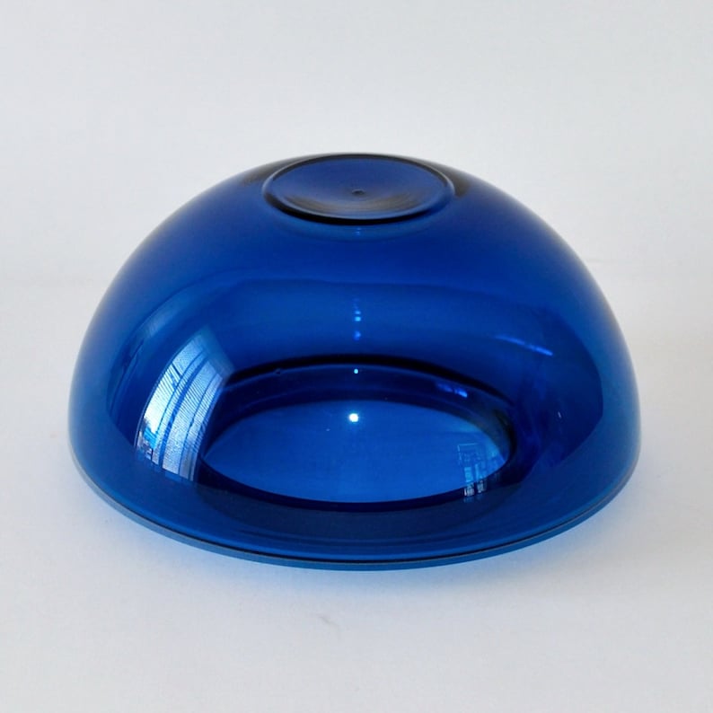 Mid Century Modern Murano Glass Vincenzo Nason Deep Blue Vase - Etsy