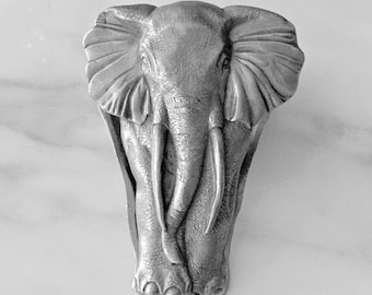 Vintage 1992 Seagull Pewter Zinn Elephant Paper Clip
