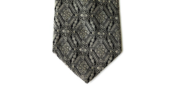Vintage Ferrell Reed Tie Pure Silk Mens Necktie A… - image 1