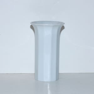 Vintage Rosenthal Studio Line Vase White Porcelain Minimalist Style Mid Century Modern