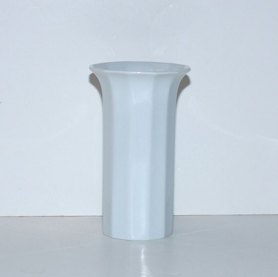 Vintage Rosenthal Studio Line Vase White Porcelain Minimalist Etsy