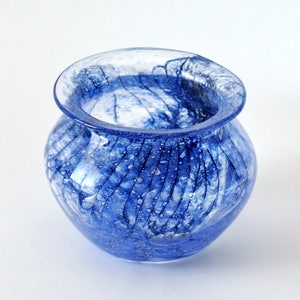 Vintage Erik Jan Thor Art Glass Vase